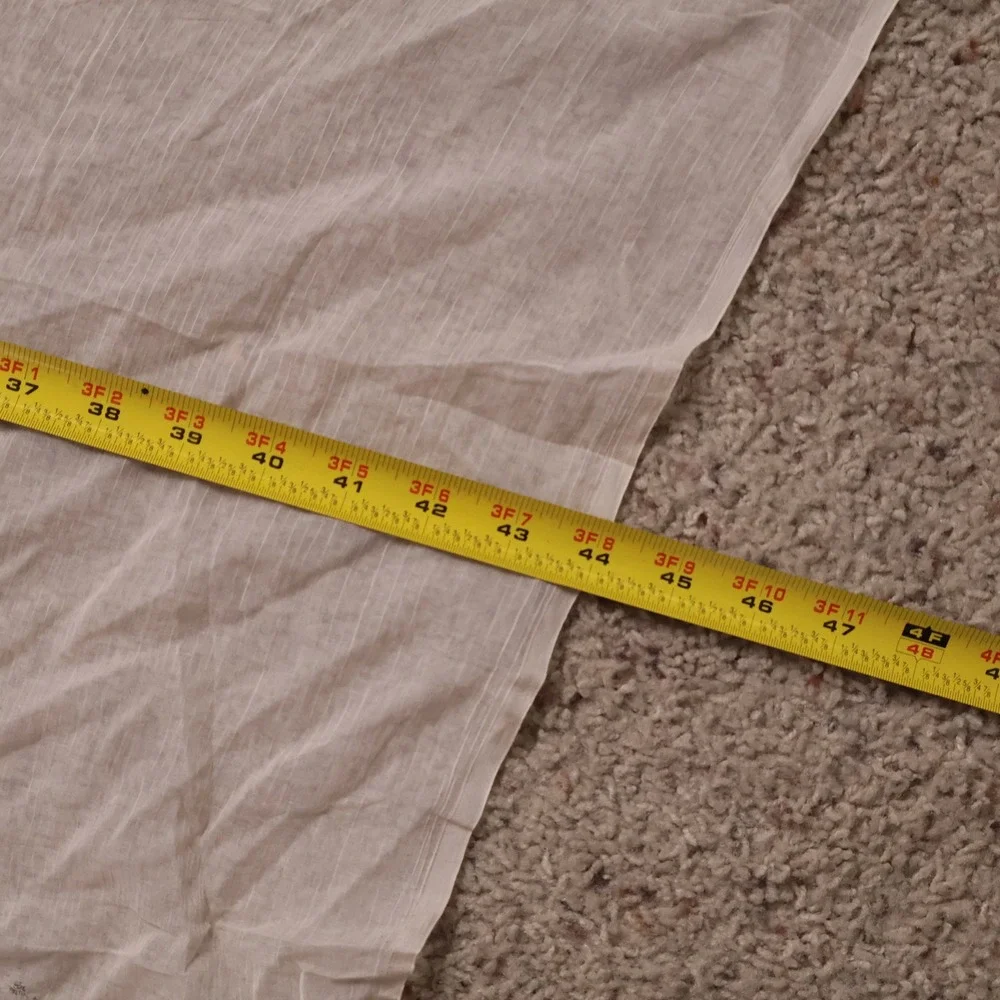 Giraffe Graphic Print Gauze Scarf‎ Cream Beige Lightweight Sheer Oversized Wrap